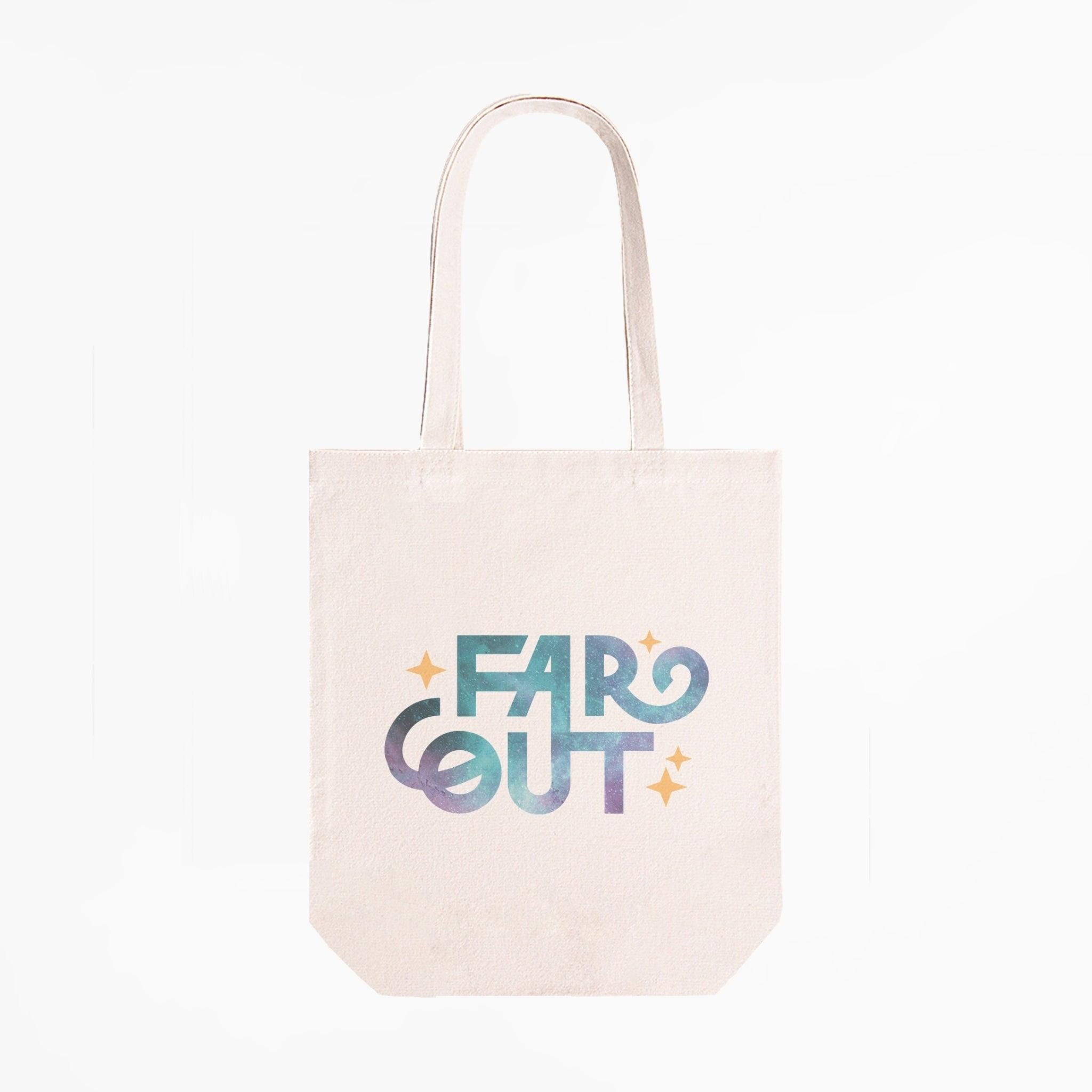 Far Out Tote Bag | 12 oz. Canvas Tote